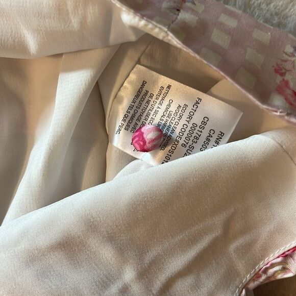 New! For Love and Lemons Taylor Floral Pink set Size Medium Top & Skirt - Picture 13 of 14